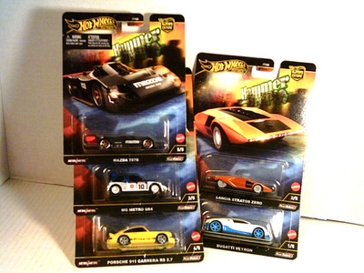 HOT WHEELS CAR CULTURE ''HAMMER DROP'' 5-CAR SET, MIP