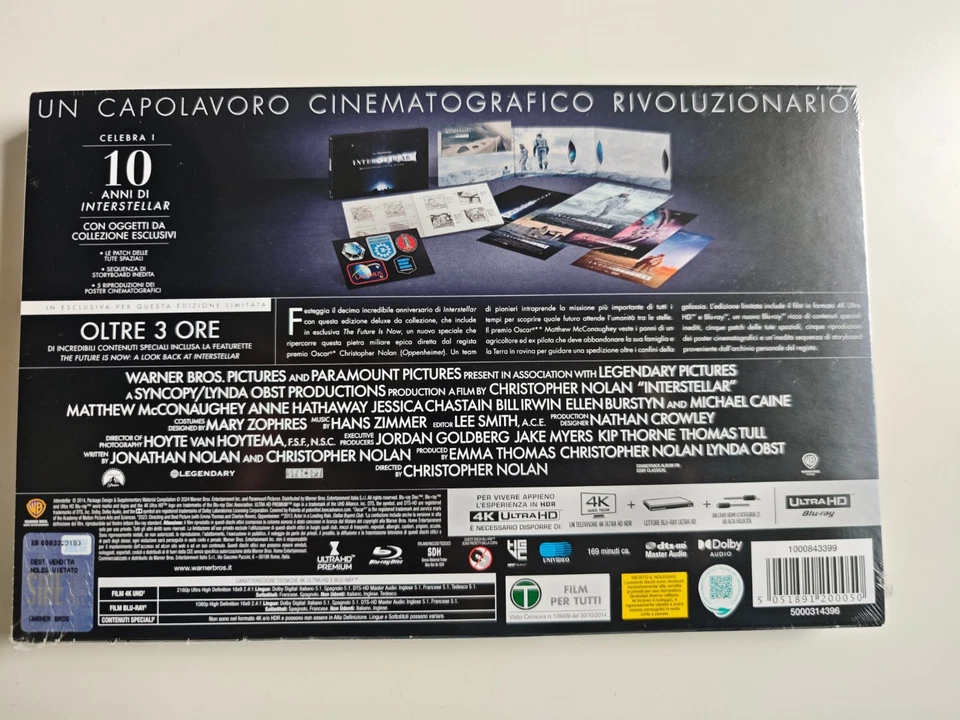 Interstellar | 10th Anniversary Collectors Limited Edition | 4K UHD & Blu-ray |^ - Image 3 of 3