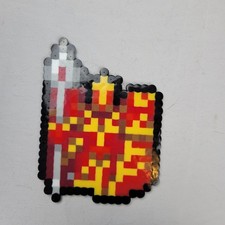 King Enemy Fire Emblem Perler Bead Pixel Art