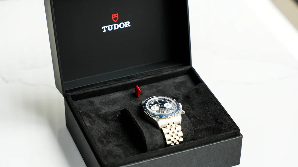 TUDOR Black Bay Chrono 41mm Stainless Steel with Blue Dial