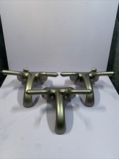 Bathroom Faucet - Delta - Brushed Nickel- Lot of three- Parts only-leaks-