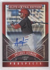 2015 Panini Elite Extra Edition Prospects Auto Anfernee Seymour #183 Auto 0l2