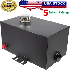 Hydraulic Fluid Reservoir Tank 5Gallon/14Gauge for Tractors Trucks Log Splitters