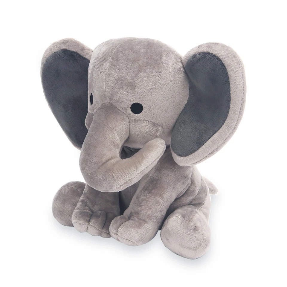 Bedtime Originals Choo Choo Gray Plush Elephant Stuffed Animal - Humphrey - Image 2 of 4