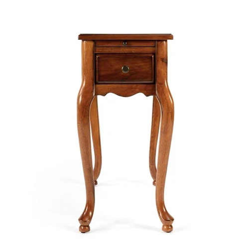 Butler Croydon Olive Ash Burl Chairside Table In Brown - Picture 7 of 11