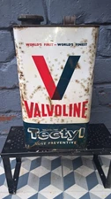 valvoline tectyl rust preventive tin can automobilia