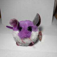 TY Puffies - COLBY the Purple Mouse (4 inch) - New Stuffed Toy  