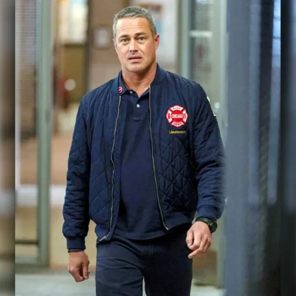 Chicago Fire Department Squad 3 Quilted Jacket Navy Blue Diamond Bravest
Opens in a new window or ta