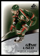 2003-04 SP Game Used Marian Gaborik Minnesota Wild #23