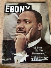 EBONY MAGAZINE MAY, 1968 DR. MARTIN LUTHER KING, JR.