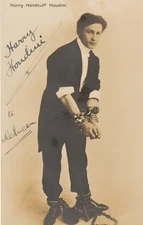 Harry Houdini signed 8.5x11 REPRINT Photo8.5x11 Paper Luster