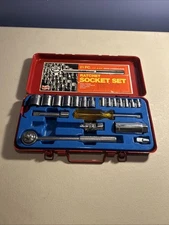 VTG Ratchet Socket Set 20 Piece S.A.E. Size 1/4" & 3/8" Combination Tools -Japan
