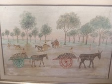 luigi de Angelis ischia olio su tela