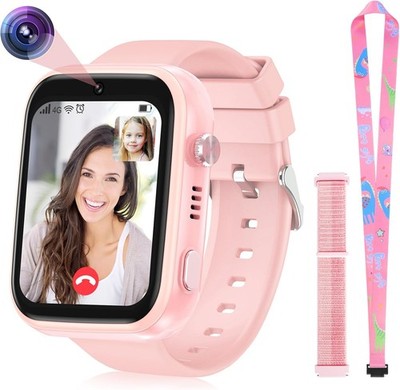 NEU 4G Smartwatch Kinder mit GPS Telefon Smart Watch WLAN Videoanruf Kamera
