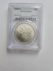 1898 O MS64 MORGAN SILVER DOLLAR GRADED PCGS 90% 1$ AG COIN