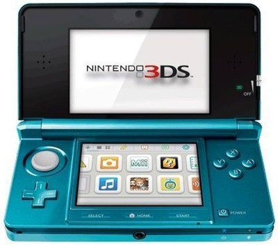 Nintendo 3DS Console Region Free Very Good Cond 32GB SD USB Cable Stylus Tested