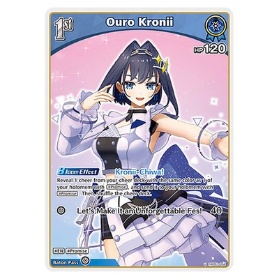 Hololive - Blooming Radiance - Ouro Kronii (U) hBP01-094