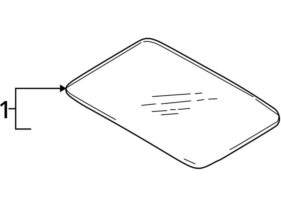 Mitsubishi Montero Sport 1997-2004 techo corredizo cristal MB926278 OEM Foto 4 de 4