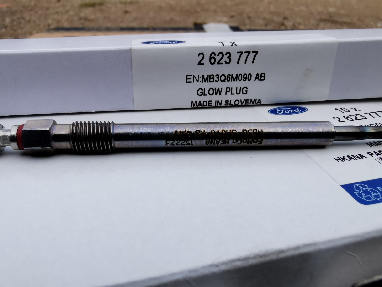 Volkswagen Amarok Ford Ranger Engine Glow Plug Plugs x 10 2623777 