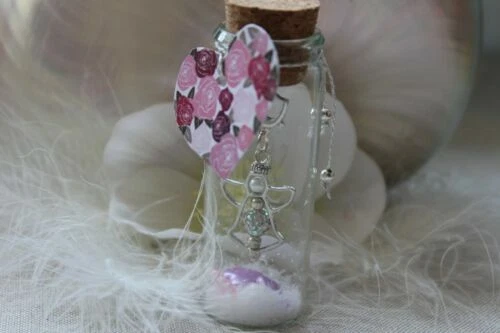 Ciondoli di bigiotteria cuore di strass