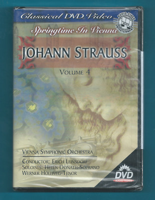 Springtime in Vienna Symphonic Orchestra Johann Strauss Volume 4 (DVD) Brand NEW