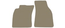 FRONT Fußmatten, Automatten für Audi A6 C6 2004-2006, Dunkelbeige x14 Rand