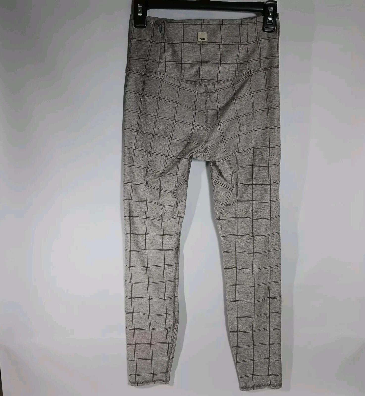 vuori clean elevation clay heather windowpane leggings