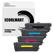 4PK Toner replace for HP CF360X 508X Color LaserJet Enterprise M553n M577z