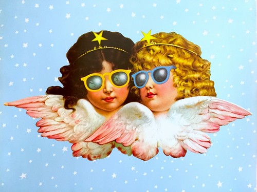  SELTENES ORIGINAL VINTAGE 1980 " FIORUCCI LOS ANGELES " NEW WAVE MODE POSTER  - Bild 4 von 8