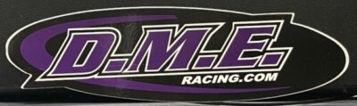 VRHTF NHRA COOL ''D.M.E. RACING.COM'' 7'' X 2'' DIE CUT STICKER