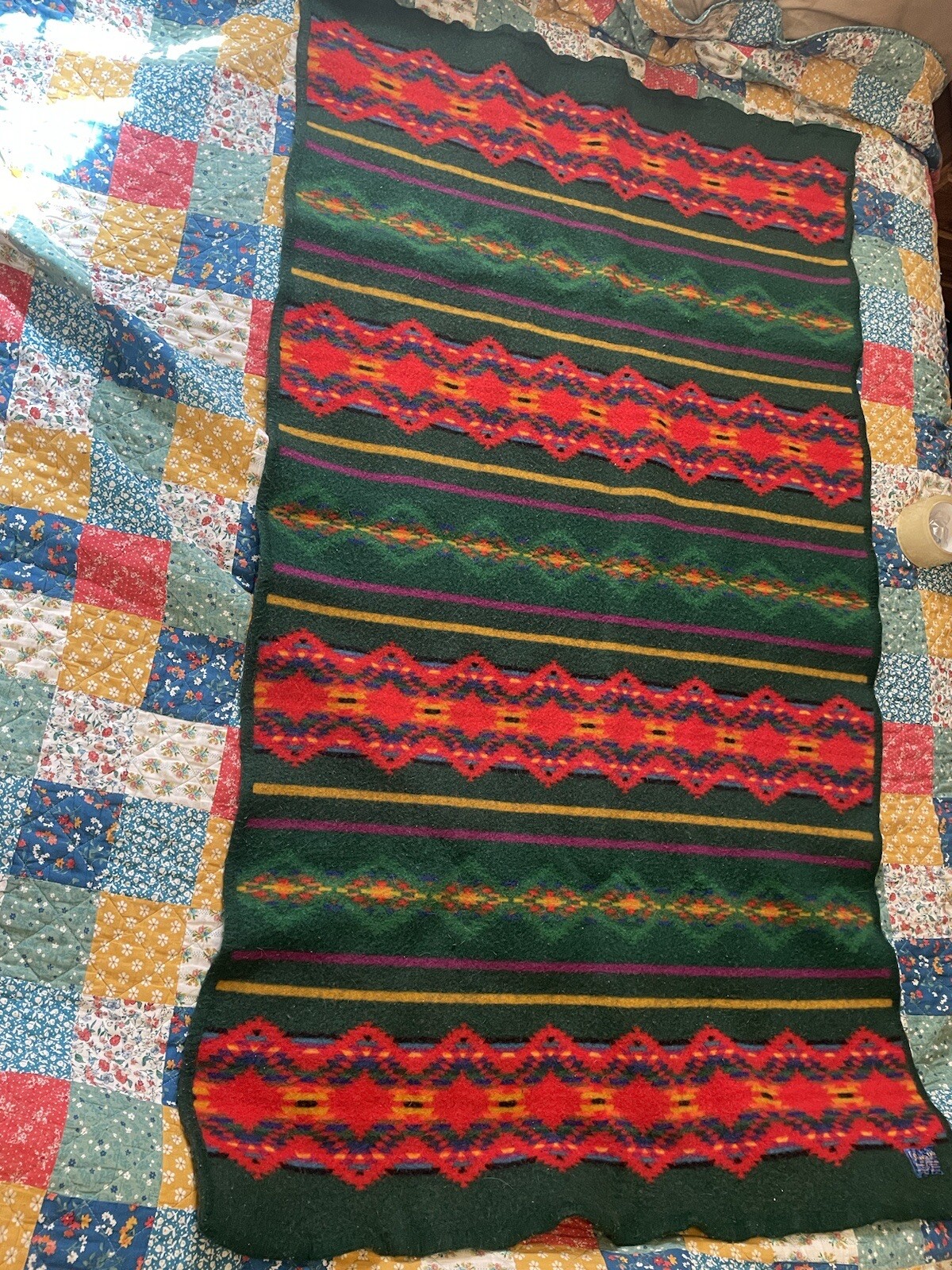 Pendleton Beaver State wool blanket vintage Robes And Shawls 35” X 64