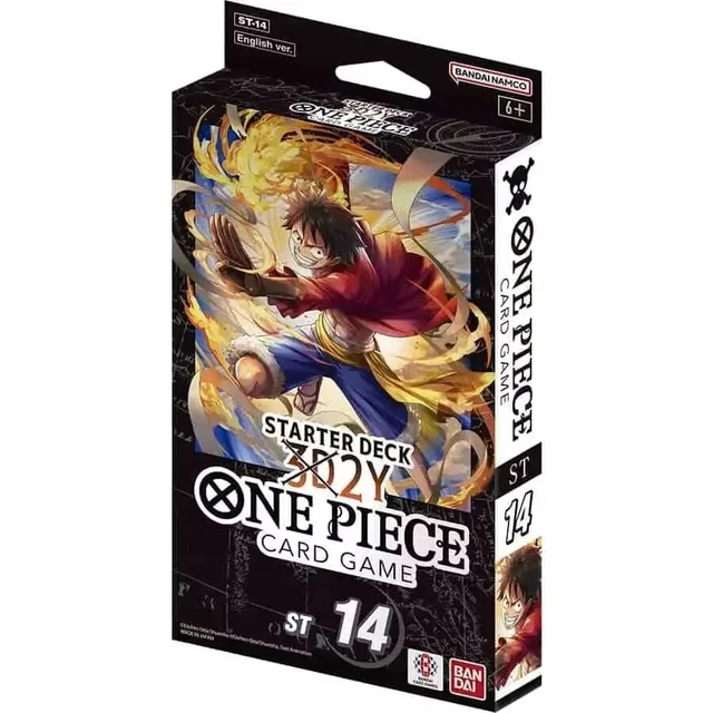 ONE PIECE CARD GAME 3D2Y STARTER DECK (ST-14) 51 Cards ENGLISH SEALED