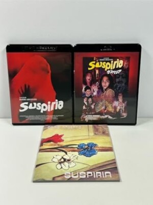 Suspiria Ultimate Edition 4K ULTRA HD+Blu-ray Booklet Japan English HPUH-400