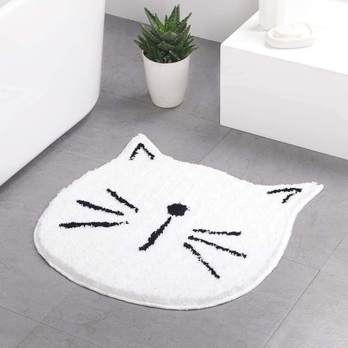 Bathroom Rug Non-Slip Soft Shower Mat Washable Absorbent for Living Room Bedroom - Picture 2 of 13