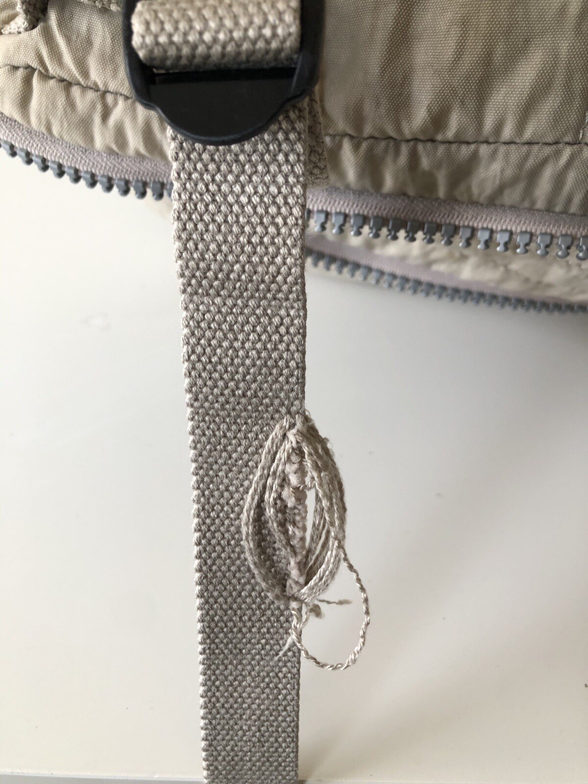 Kipling Beige Inner Pocket Adjustable Shoulder St… - image 9