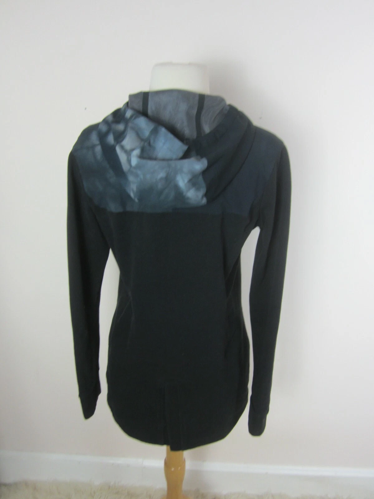 north-face fitness running hiking camping 3/4 zip hooded jacket
