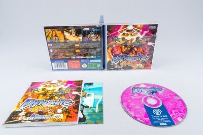 Sega Dreamcast *Dynamite Cop* OVP mit Anleitung