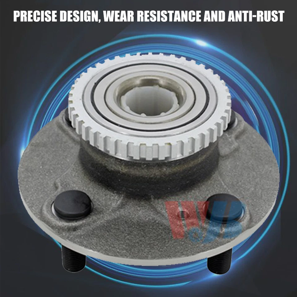 Pair Rear Wheel Bearing Hub for Suzuki Esteem 1995-2007 BR930651 HA590295 512424 Foto 4 de 4