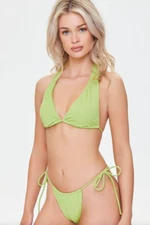 Green Bikini Swimsuit Set Top & Bottoms WOMEN'S SIZE XL beach swim pool summer