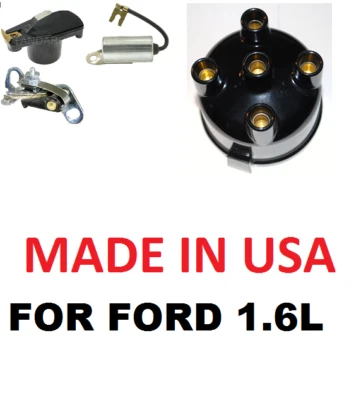 STANDARD OR AMPCO DISTRIBUTOR CAP ROTOR POINTS CONDENSER Bobcat 632 732 742 Skid Steers Ford 1.6L