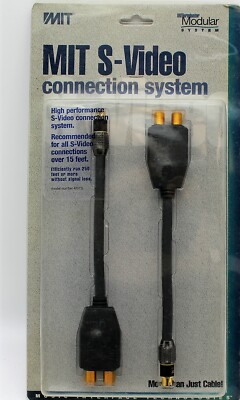 [NEW] MIT S-Video Connection System, For all S-Video connections over 15 feet