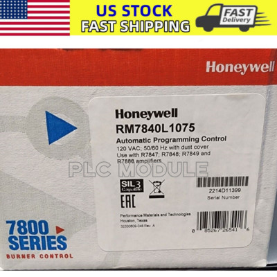 Honeywell RM7840L1075 burner control RM7840 L1075