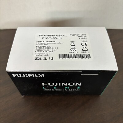 NEW Fujinon DV10x8SR4A-SA1L F1.6 8-80mm Varifocal Lens | eBay