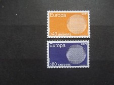 Andorra FP Europa Cept 1970 **