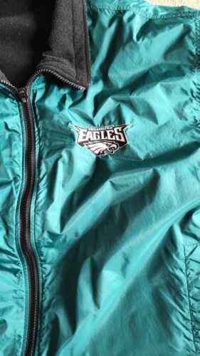 Vintage Philadelphia Eagles Reversible Pro Player Zip Up Jacket Size XL - Picture 7 of 7