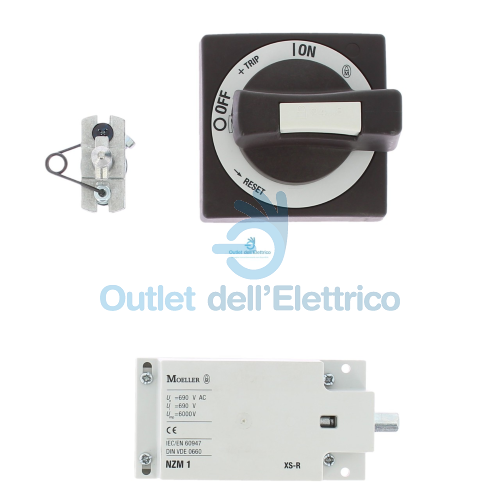 EATON 266665 NZM1-XSM-R KIT MANIGLIA LATERALE DESTRO PER INTERRUTTORE GENERALE.