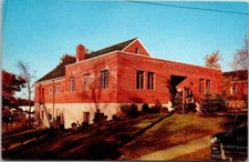 Temple Beth El in Spring Valley New York Vintage Chrome Postcard Unposted B28