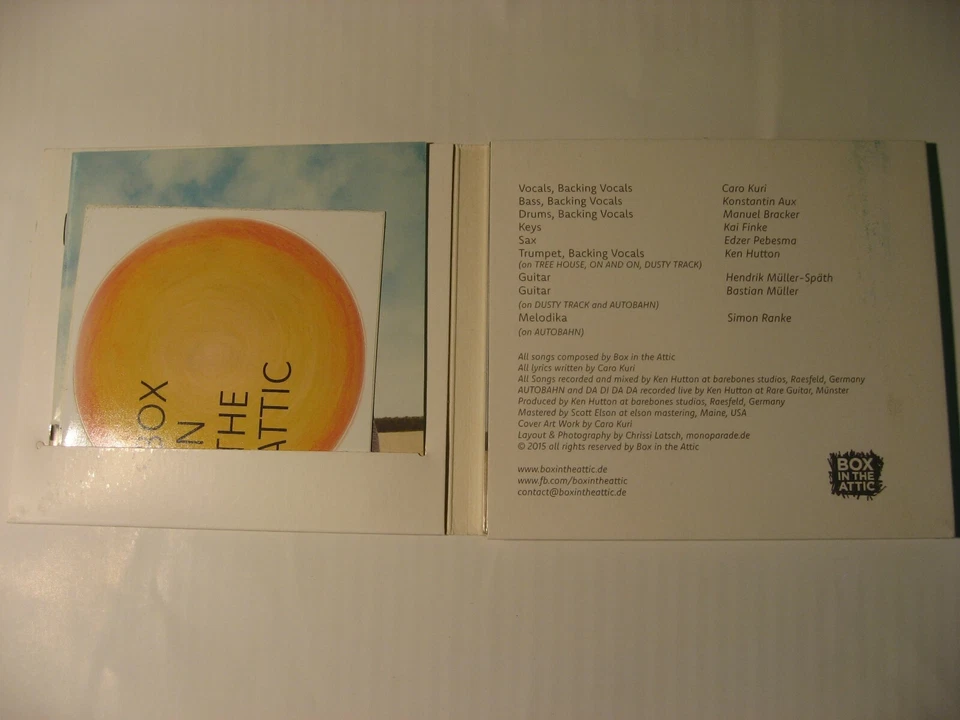 Box in the Attic, Make it Right, Roles, Tree House, Rock & Soul, Audio-CD - Bild 2 von 4