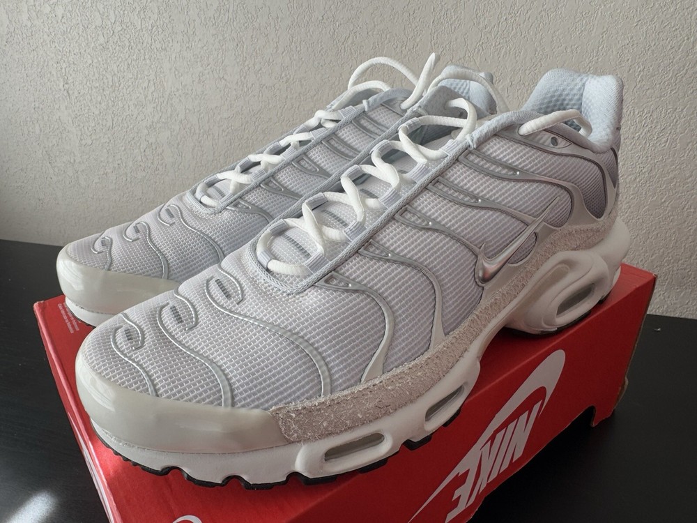 Nike Air Max Plus ‘Pure Platinum’ FN7813-001 Men’s 11.5 No-Lid