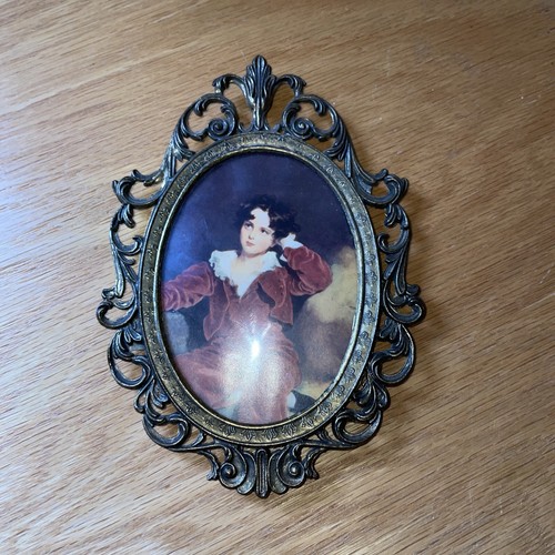 Thomas Lawrence print - Red Boy Master Lambton - Intricate Italian Metal Frame - Picture 2 of 8